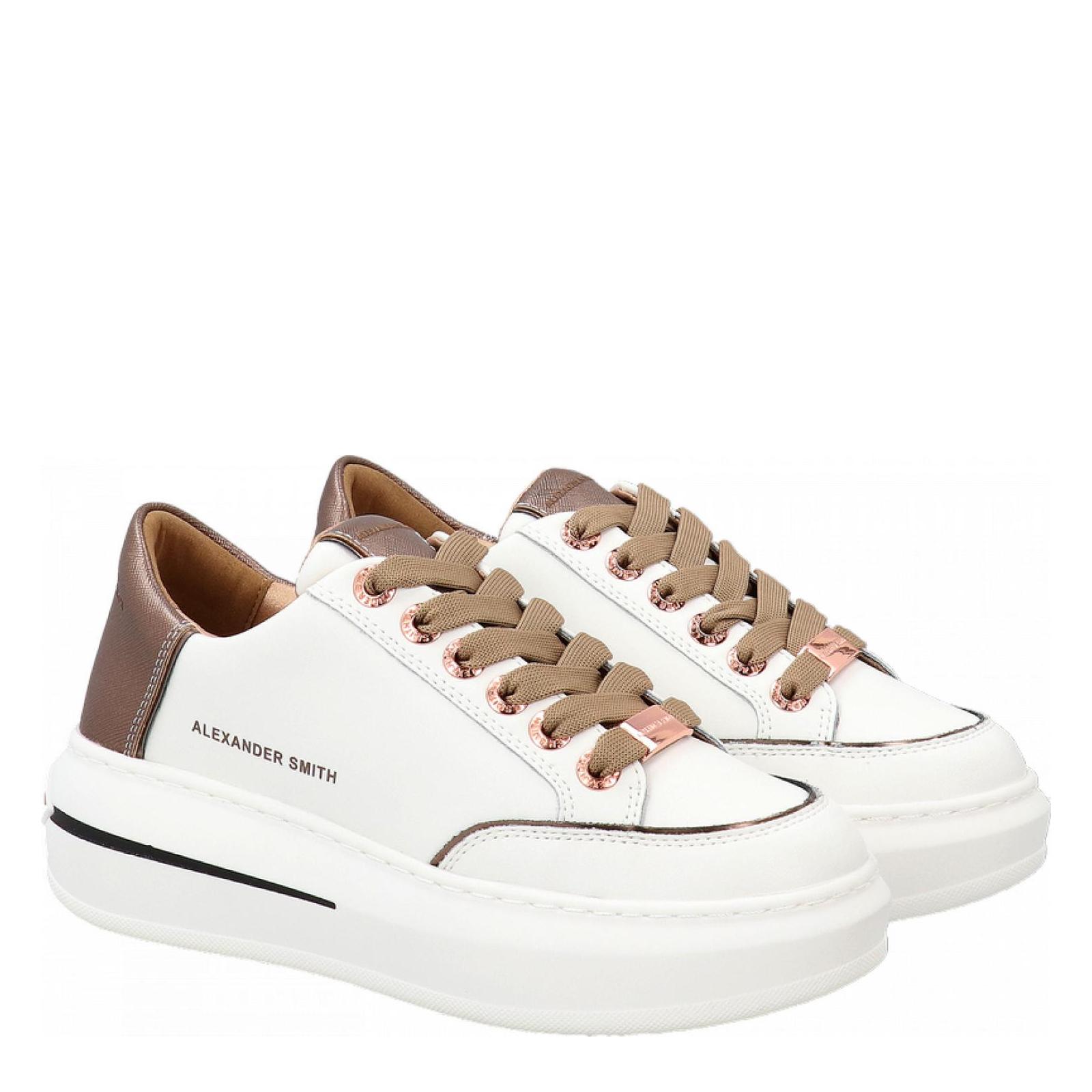 LANCASTER white-dark-copper