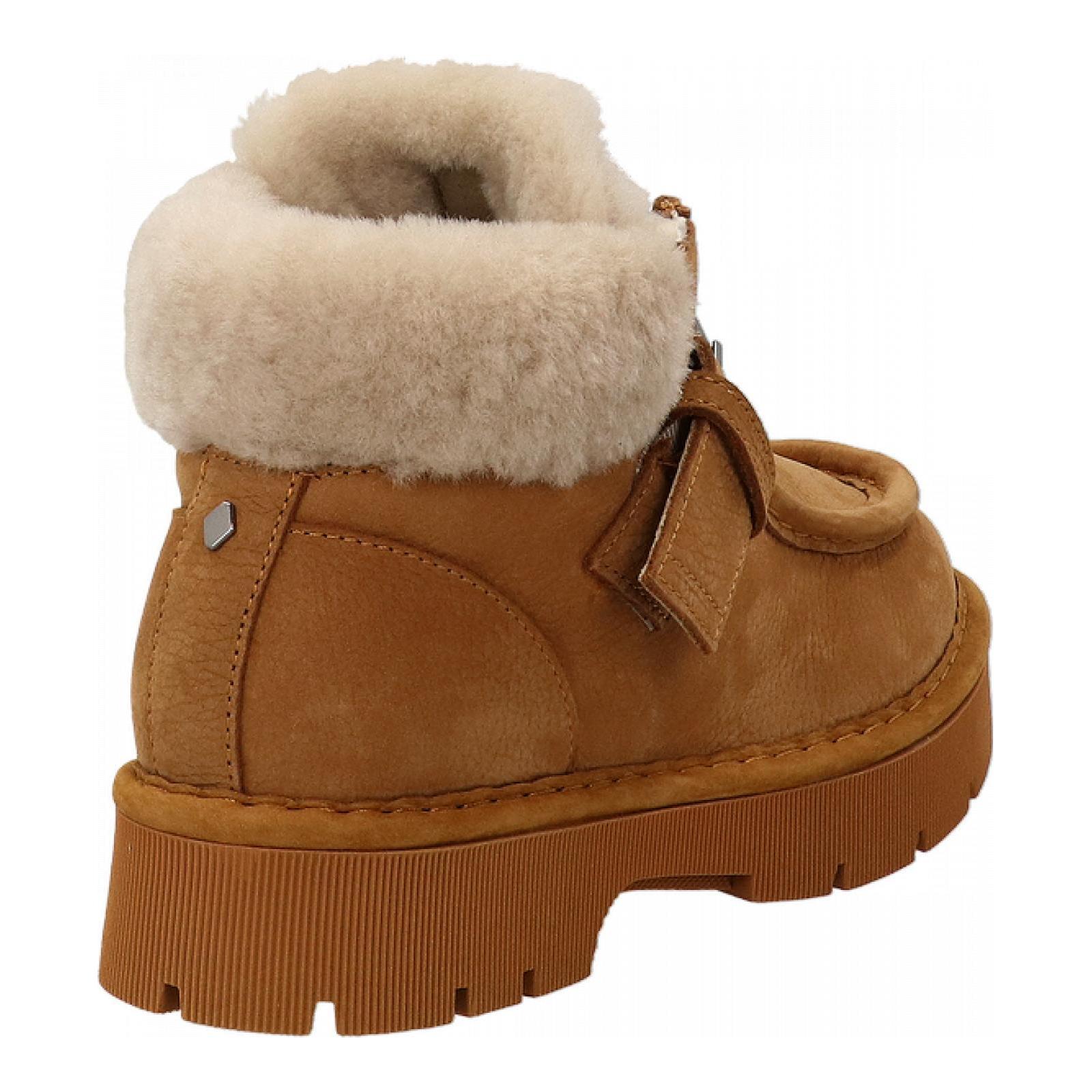 P99 ANKLE STRAP BOOT curry-brown