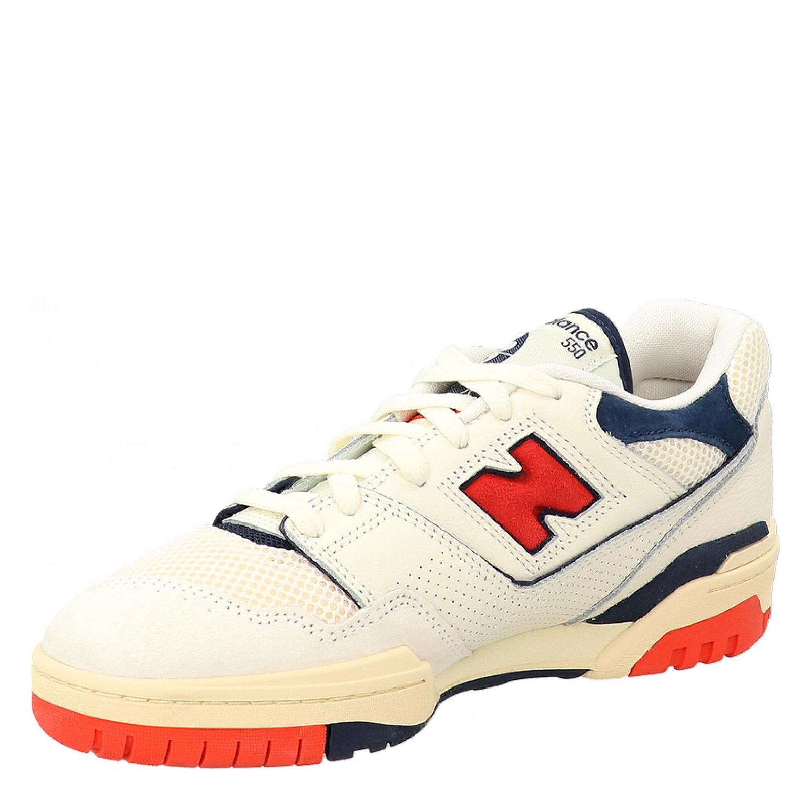 550 off-white-navy-red