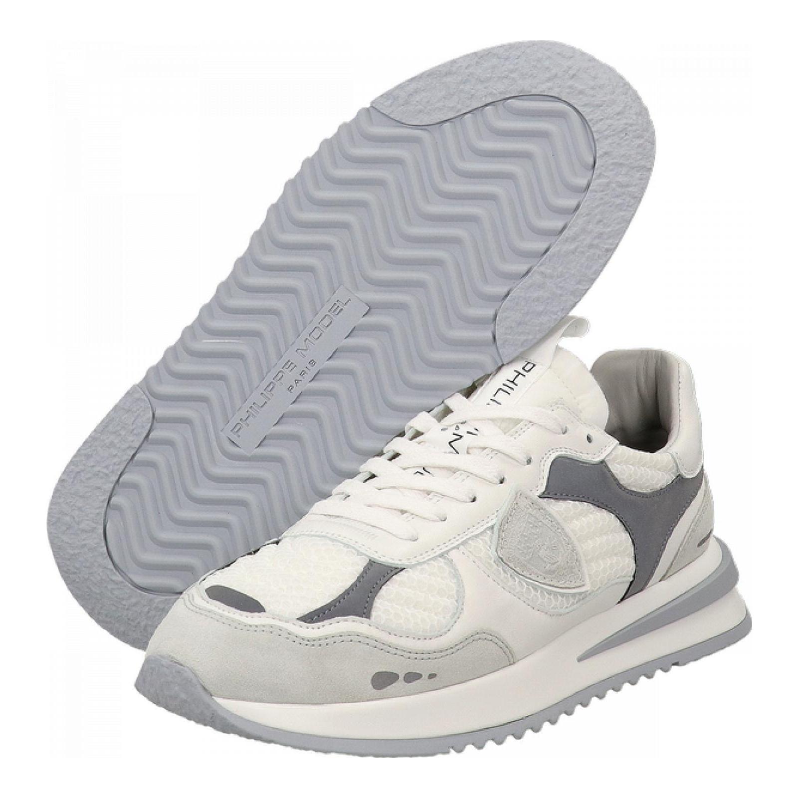 OLYMPIQUE LOW bianco-grigio
