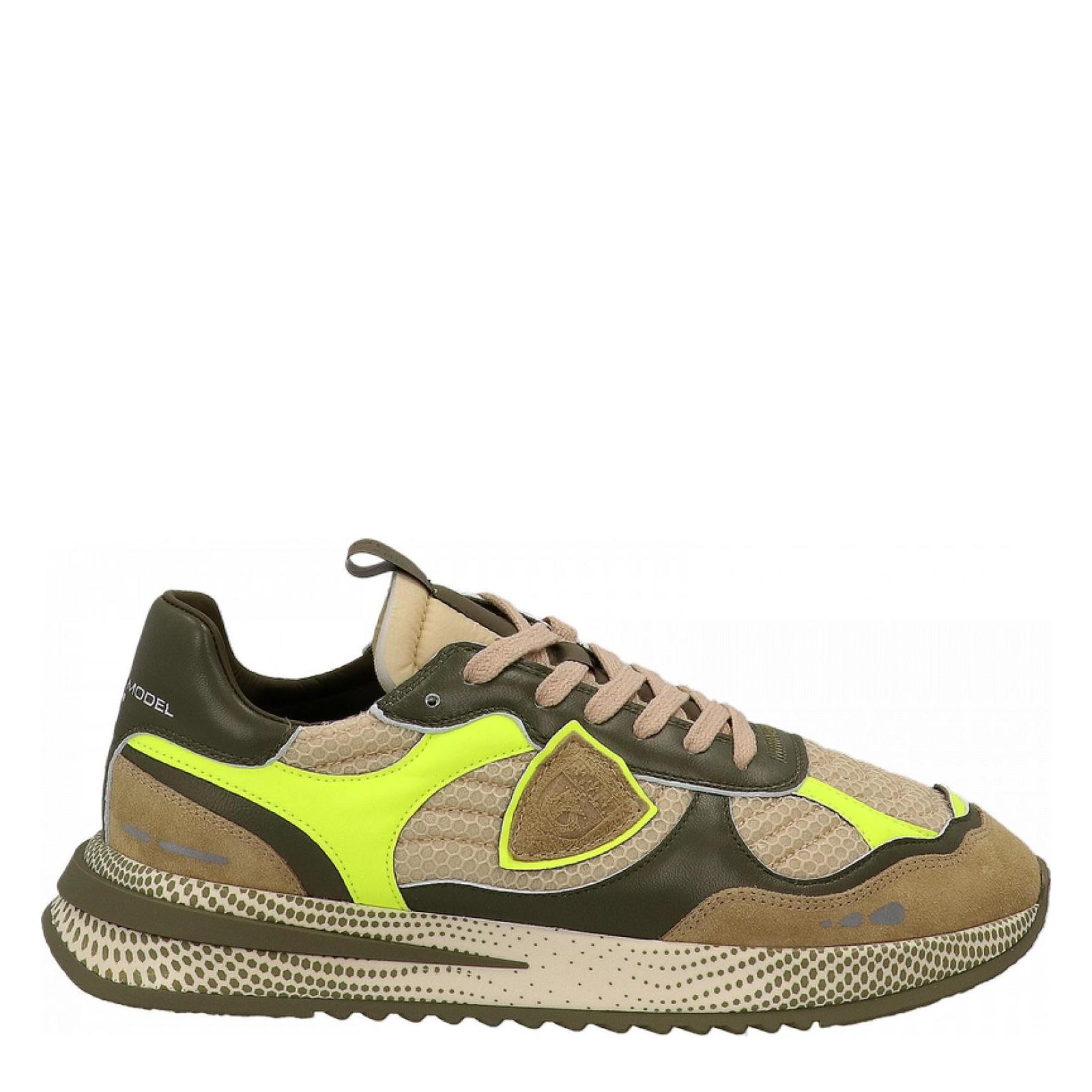 OLYMPIQUE LOW militare-giallo