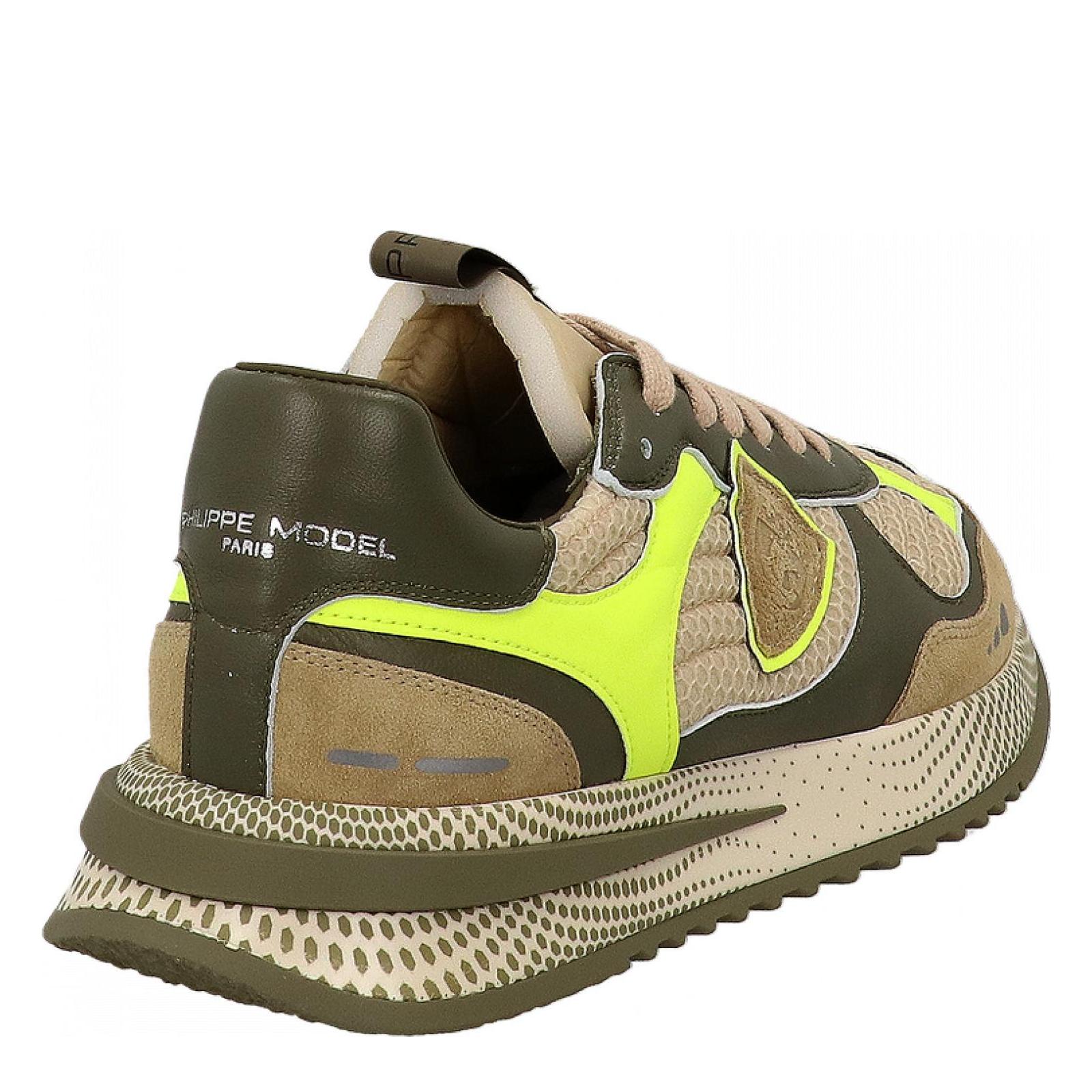 OLYMPIQUE LOW militare-giallo