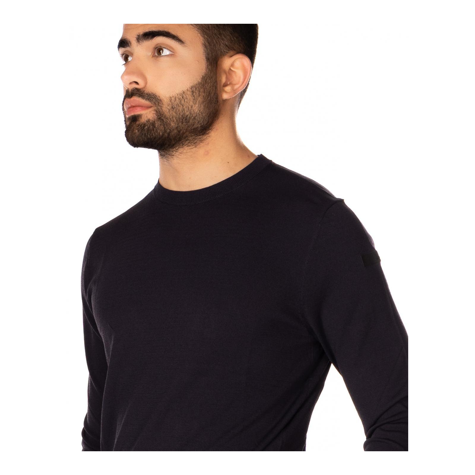 MAXELL ROUND KNIT blue-black