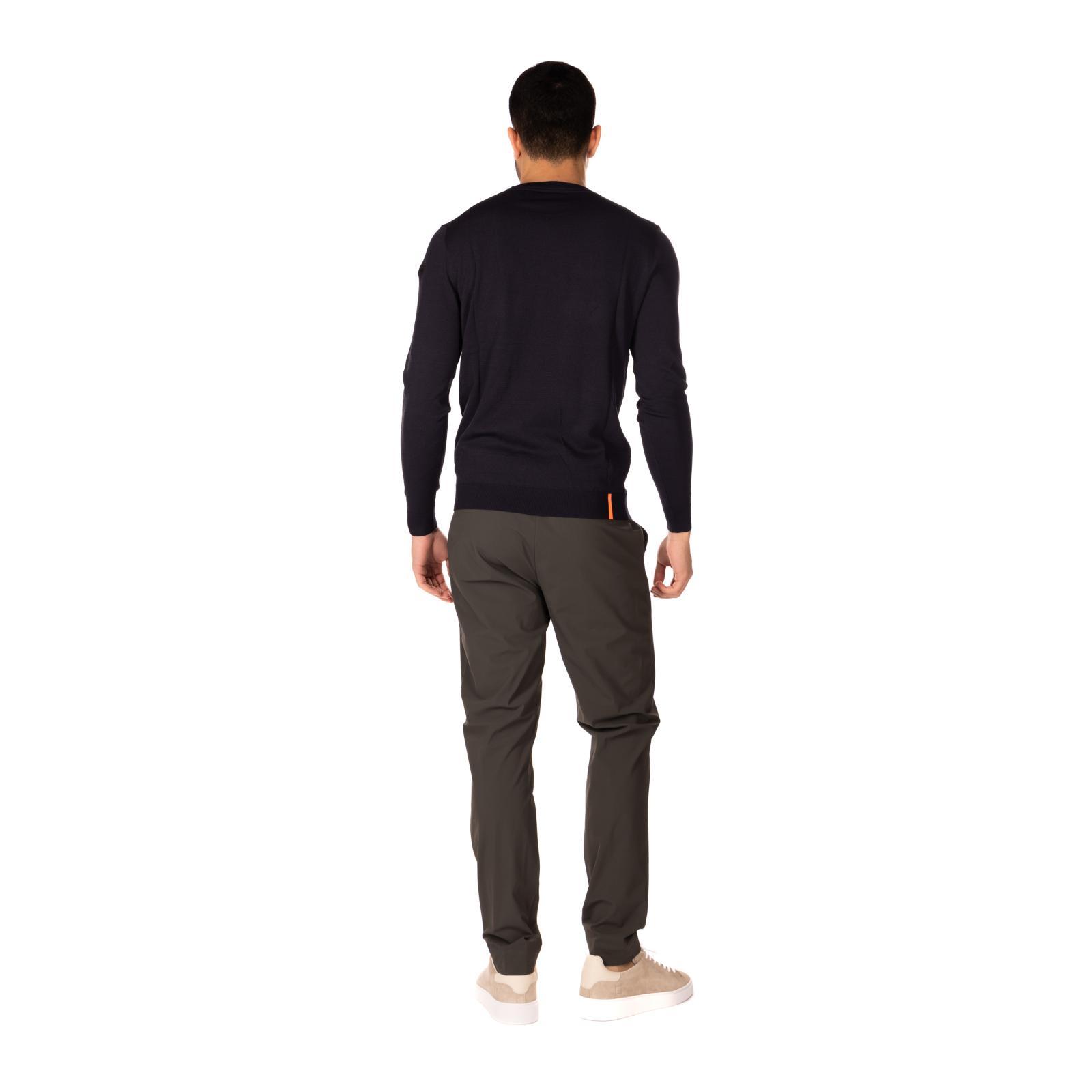 MAXELL ROUND KNIT blue-black