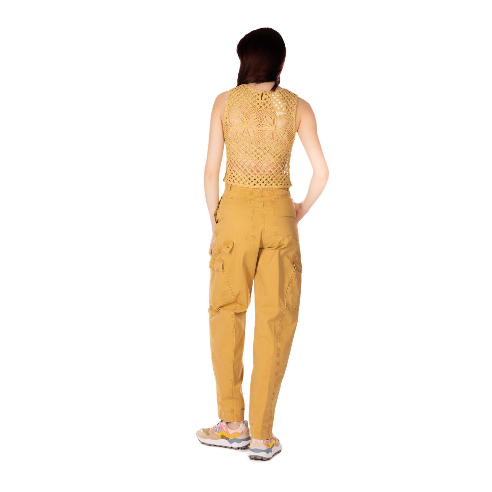 RESPECT PANTALONE GABARDINA c68-giallo-antilope