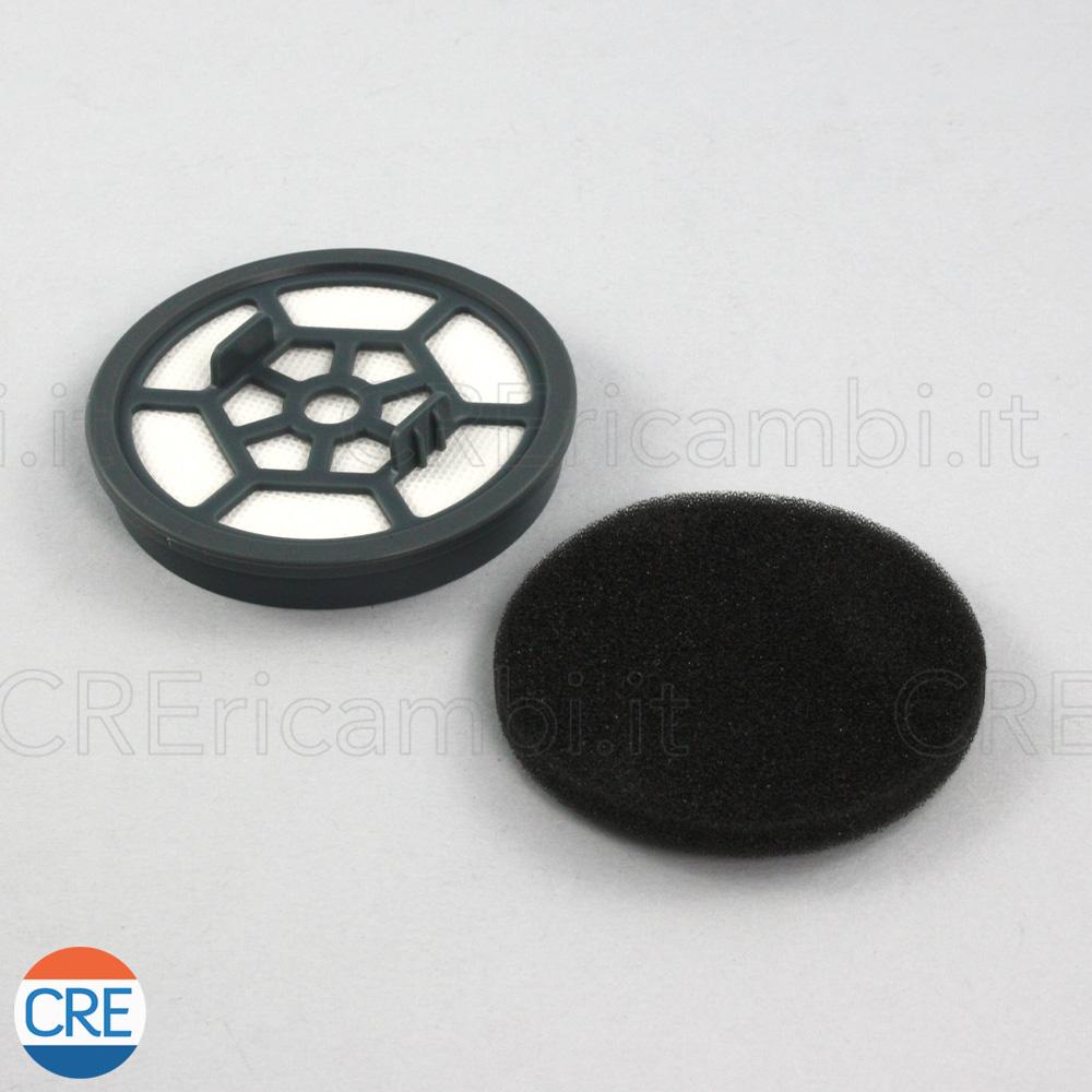 Polti Ricambio Originale – Serbatoio Contenitore Polvere Con Coperchio E Filtro Per Forzaspira Slim SR100 (Blu)