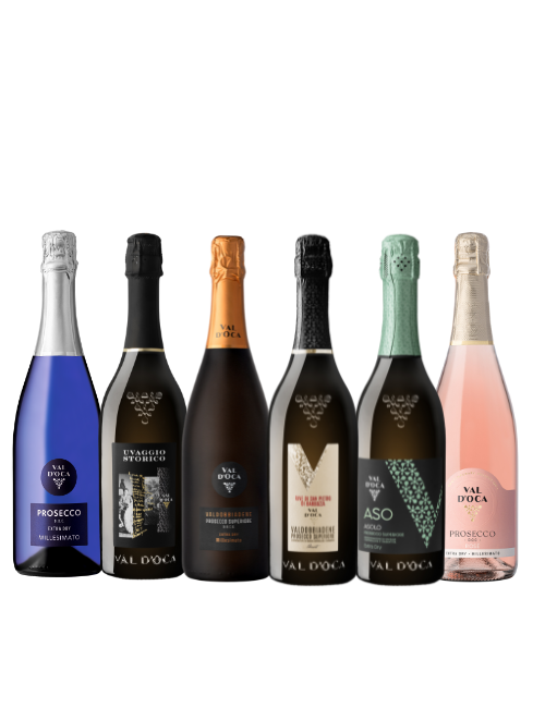 Selezione degli spumanti più rappresentativi di Val d'Oca