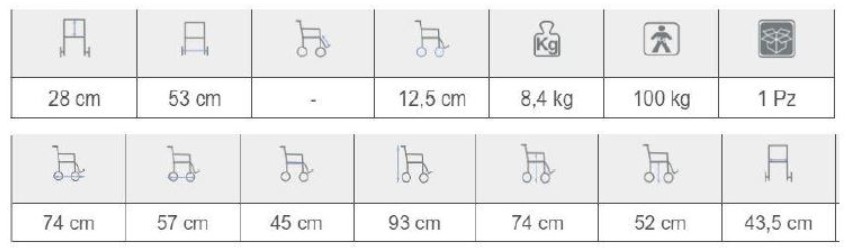 SEDIA DOCCIA WC RS939