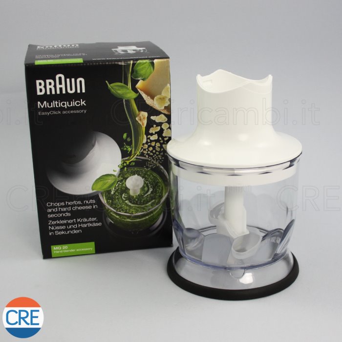 Bicchiere Tritatutto Braun 350ml - Per Minipimer Multiquick 5 E 7 - Foto 4
