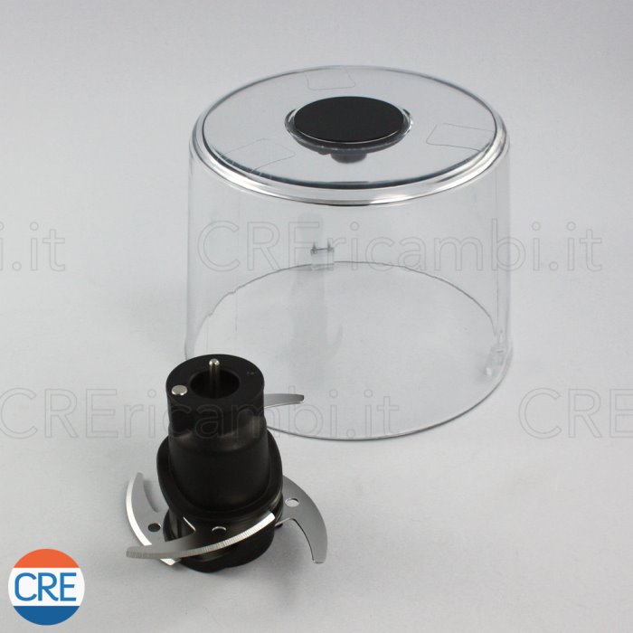 Copri Lama Frullatore Monsieur Cuisine - Acciaio Inox E Nylon, Impermeabile, Facile Da Montare, 4.5x4.5x2.7cm