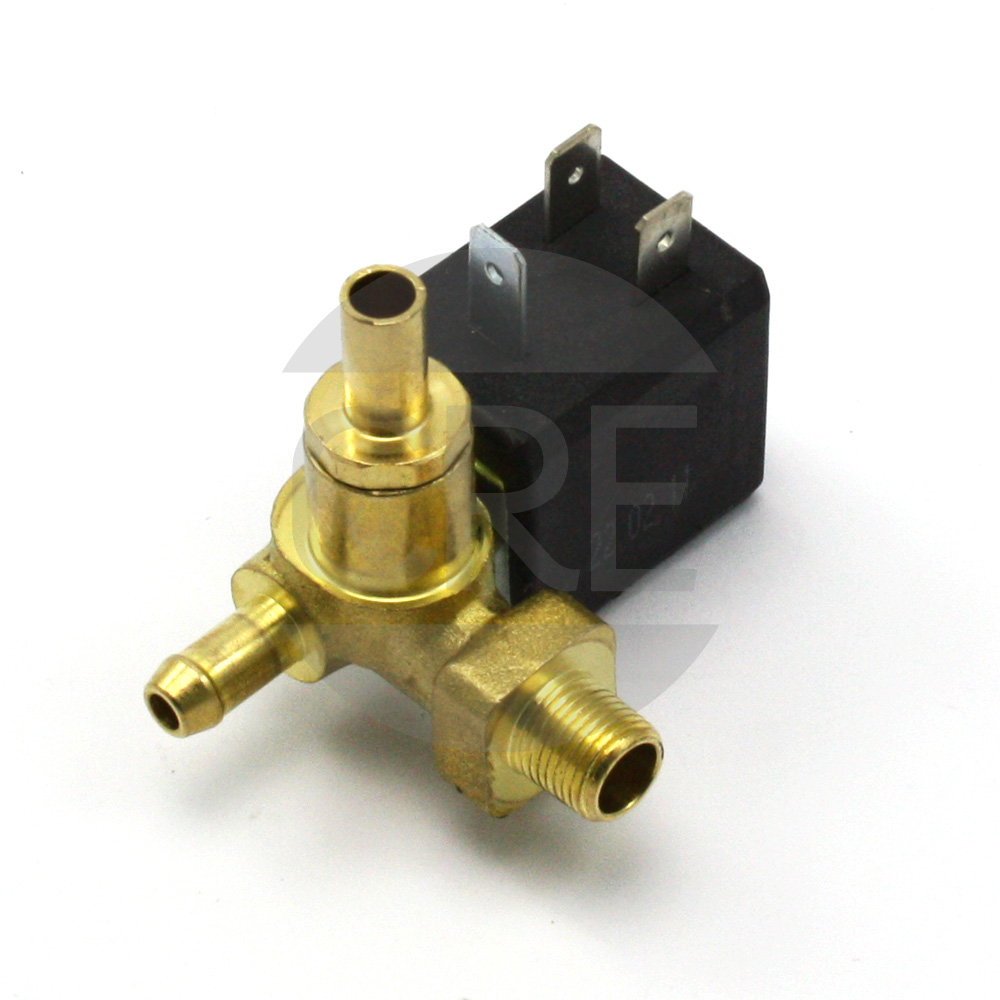 LUTH Elettrovalvola Singola 90° 11mm Per Lavastoviglie - Ricambio Compatibile Con Electrolux 1520233006, AEG, Zanussi