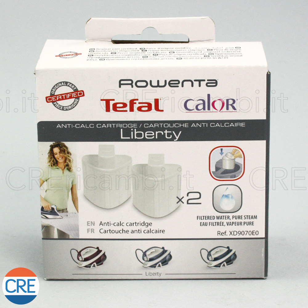 Vhbw 2x Filtro Anti-calcare Compatibile Con Rowenta Steam Power RY6557WH / 4Q0, VP6555 Pulitore - Foto 12