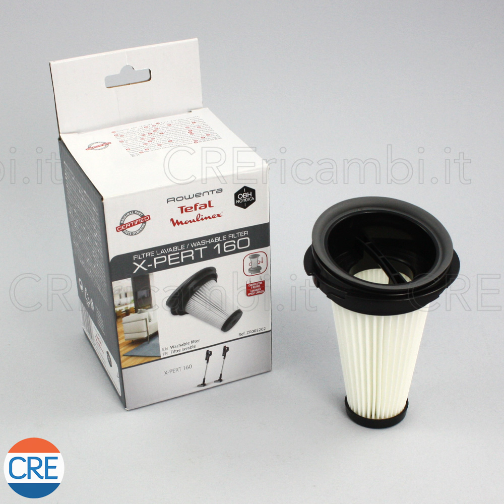 2 Filtri Ricambio Per Rowenta X-Pert Easy 160 E 3.60 - Compatibili RH72xxx RH69xxx, Lavabili - Foto 6