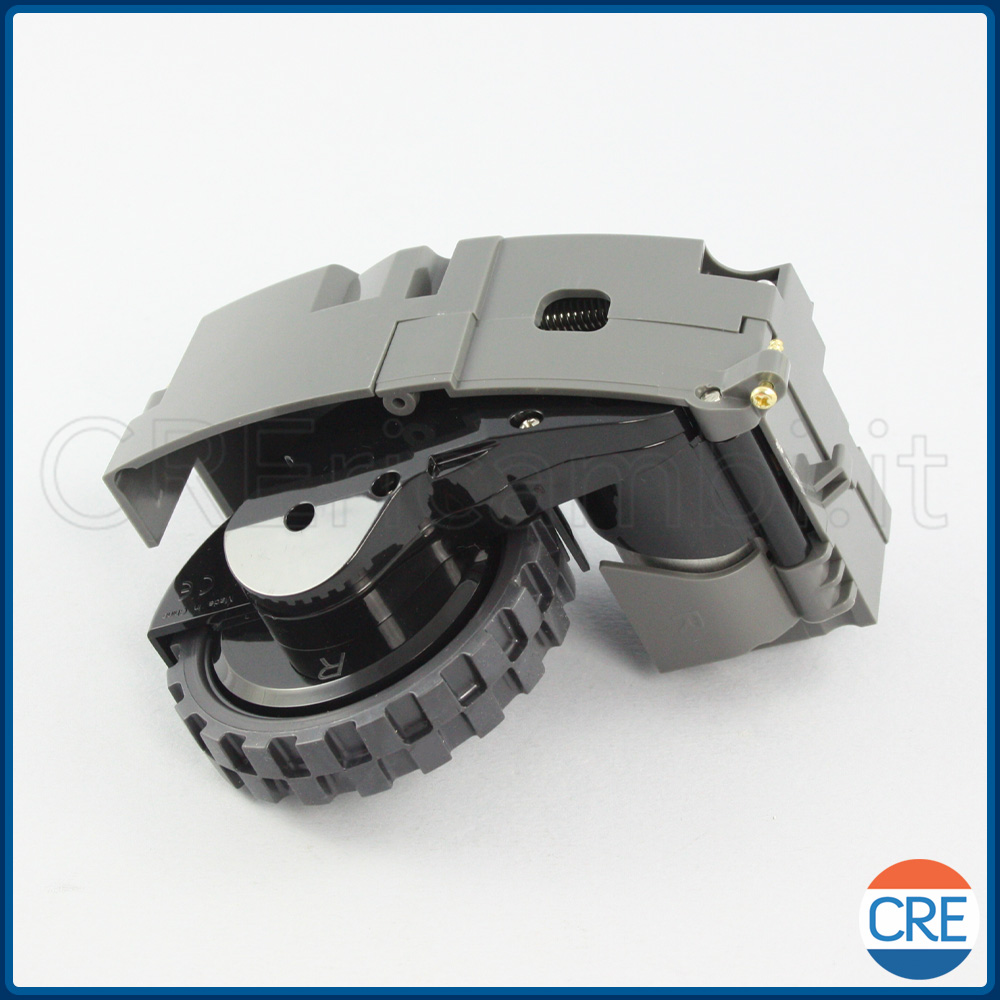 Modulo Ruota Sinistra Grigia per Roomba Serie 500, 600, 700, 800, 900