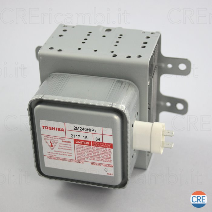 Magnetron 2M240H(PN) Compatible Whirlpool 481010567314 - Pièce Micro-ondes Bauknecht Hotpoint Ariston