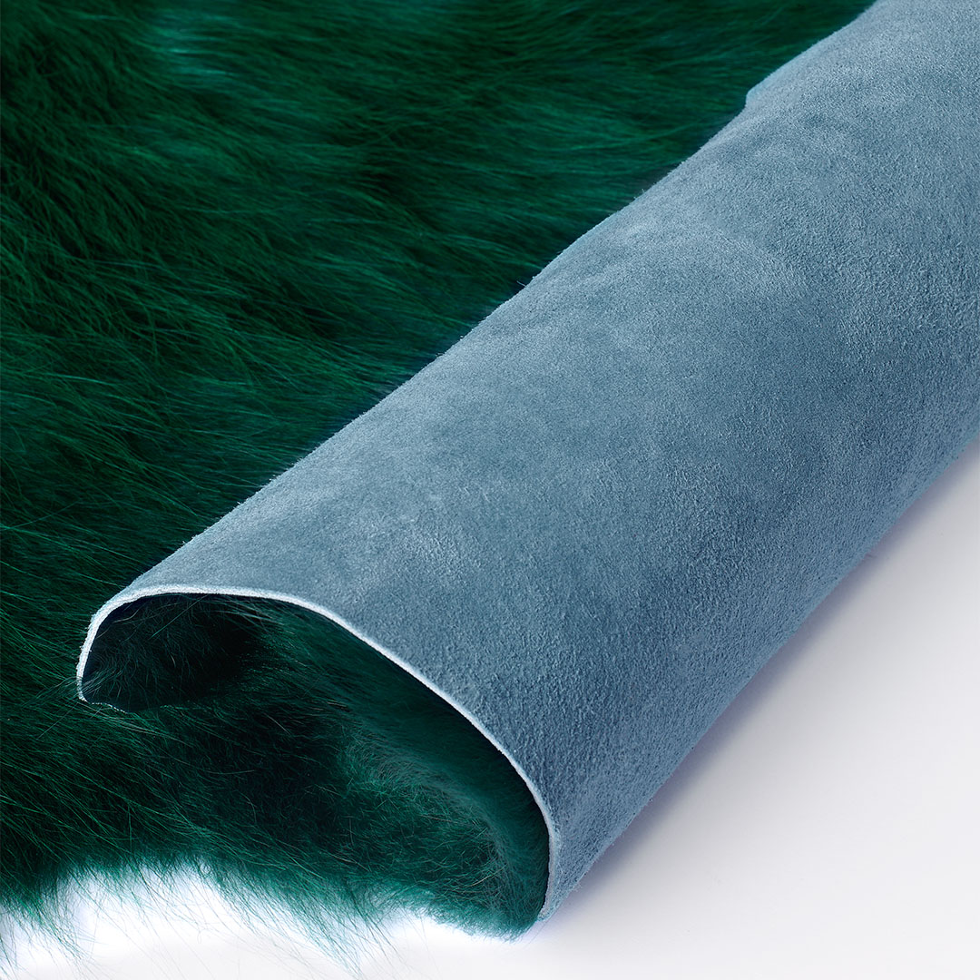 Tappeto PELLE COLORATA VERDE – Eleganza e stile con un tocco vivace