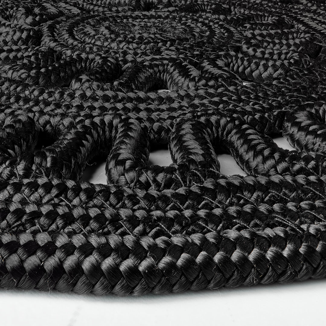 Tappeto ALYSSA PATCHWORK BLACK – Eleganza contemporanea e stile versatile