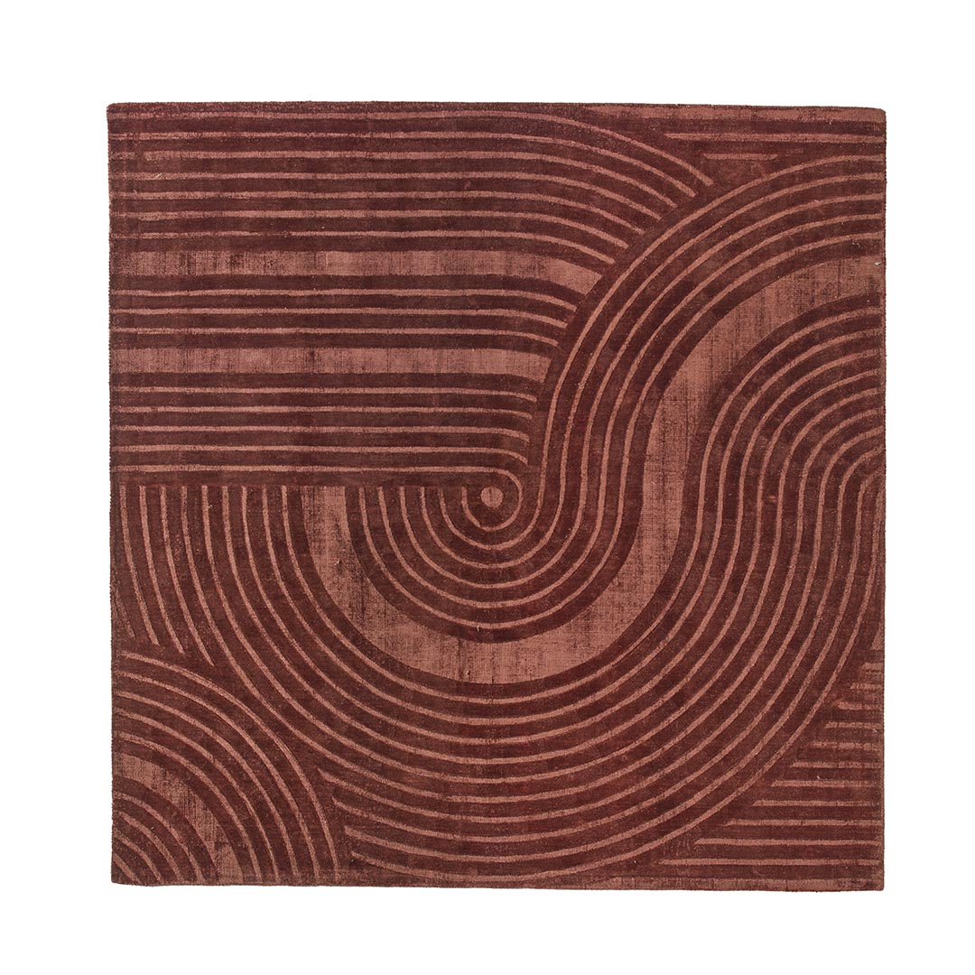 Tappeto ZEN RUST – Raffinatezza e Calore per il Tuo Soggiorno - Immagine principale