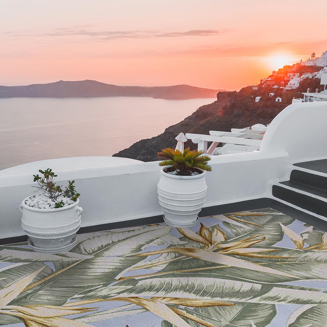 Tappeto AMAZZONIA 1044/Q04 X – Design tropicale per ambienti moderni