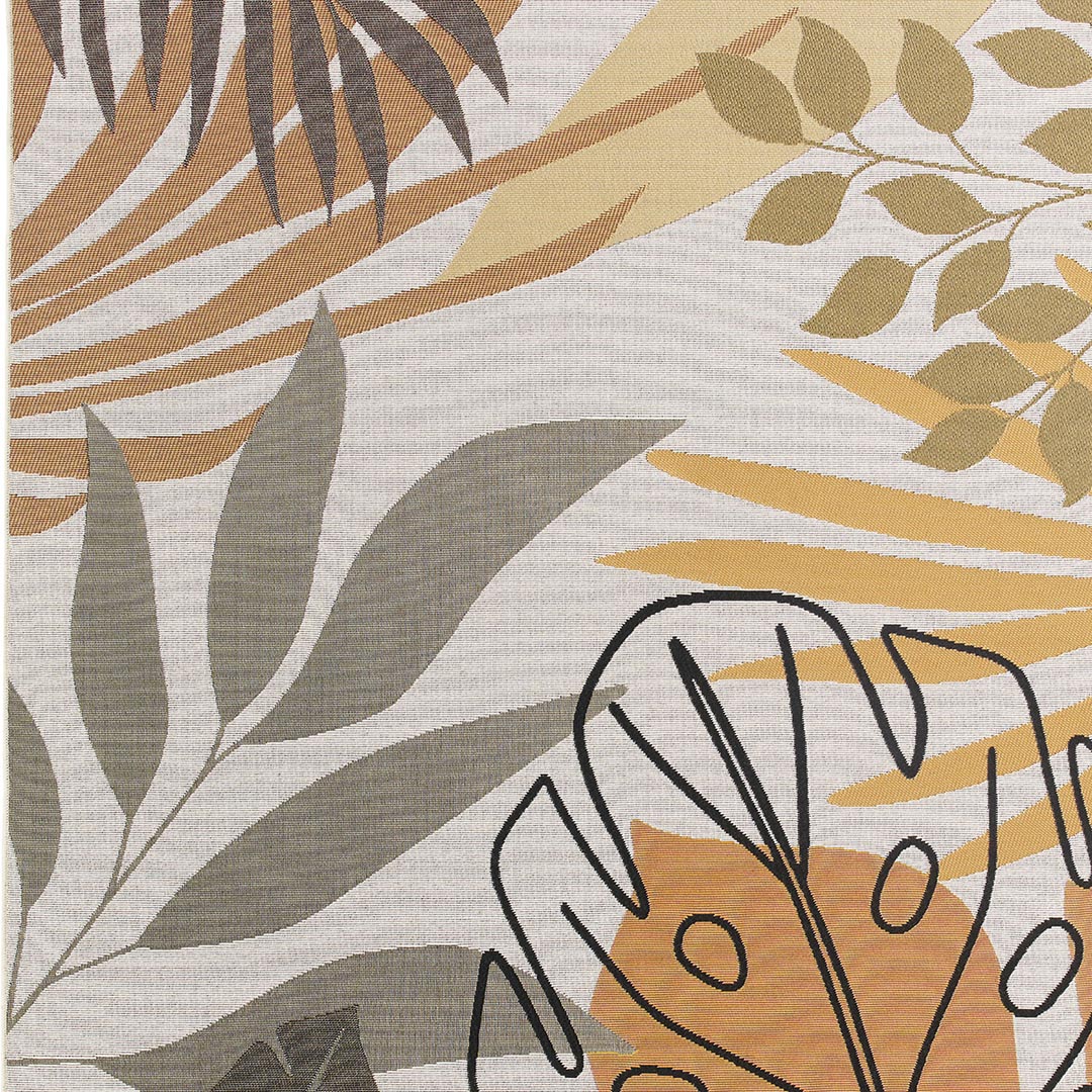 Tappeto AMAZZONIA 1548W/Q03 – Stile tropicale e versatilità per interni ed esterni