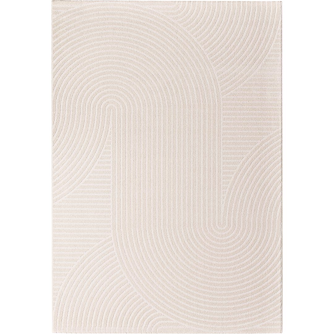 Tappeto CORTINA 61 IVORY: Raffinatezza Contemporanea per la Camera da Letto e il Salotto