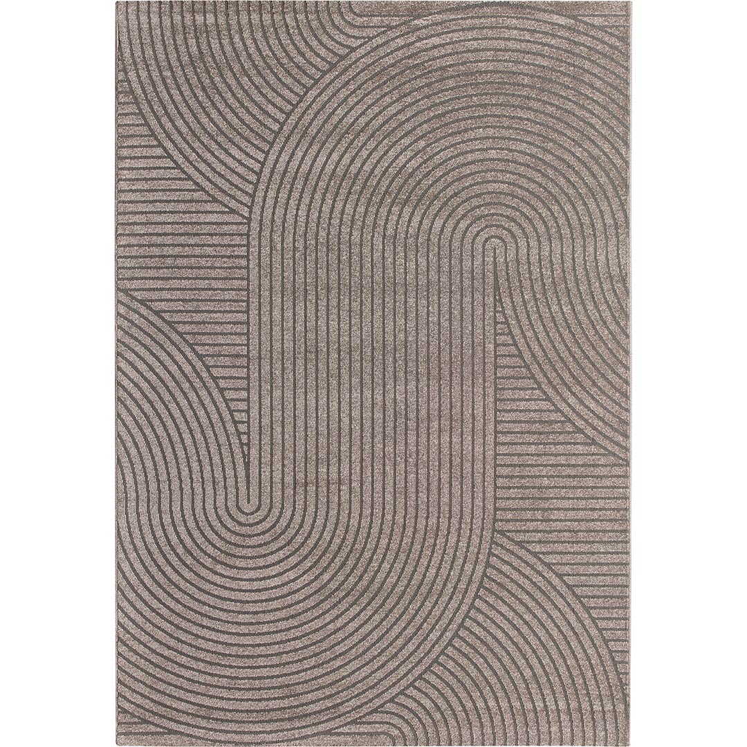 Tappeto CORTINA 61 TAUPE: Eleganza e Comfort per Soggiorni e Camere da Letto