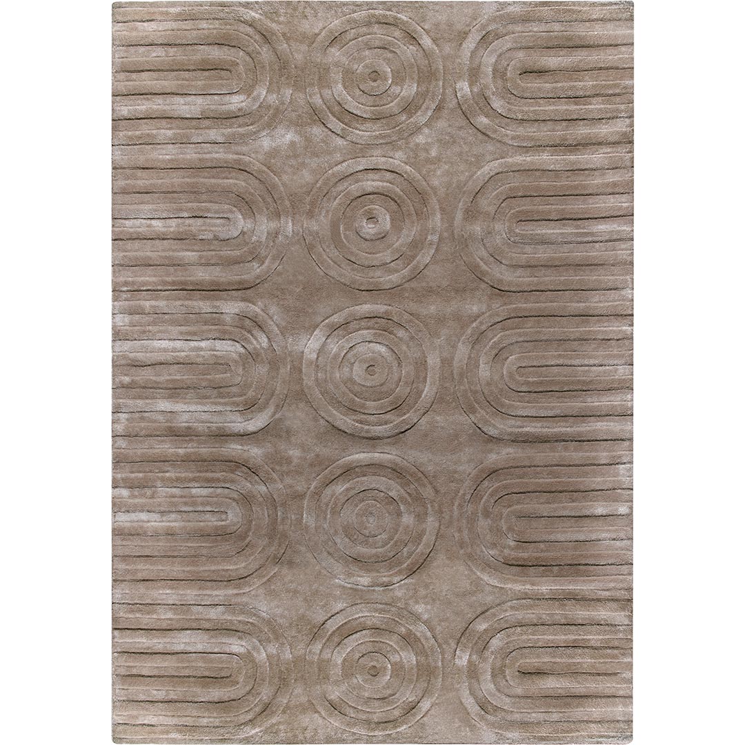 Tappeto SOLEIL VISONE: Raffinatezza e Design per il Tuo Soggiorno - Immagine principale