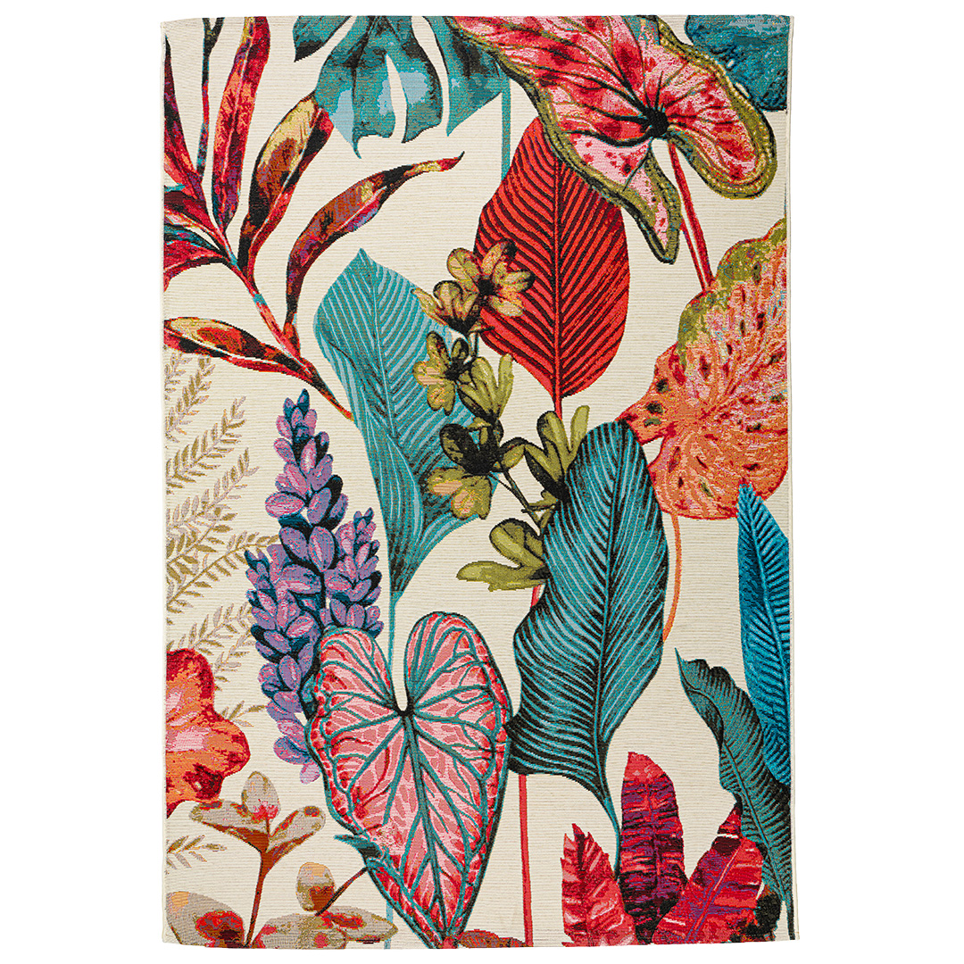 Tappeto AMAZZONIA 2648/Q04 – Esplosione di colori tropicali per i tuoi spazi all’aperto - Immagine principale
