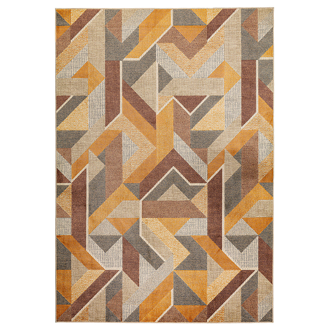 Tappeto VITTORIA 978023/2111 – Geometrie calde per ambienti sofisticati
