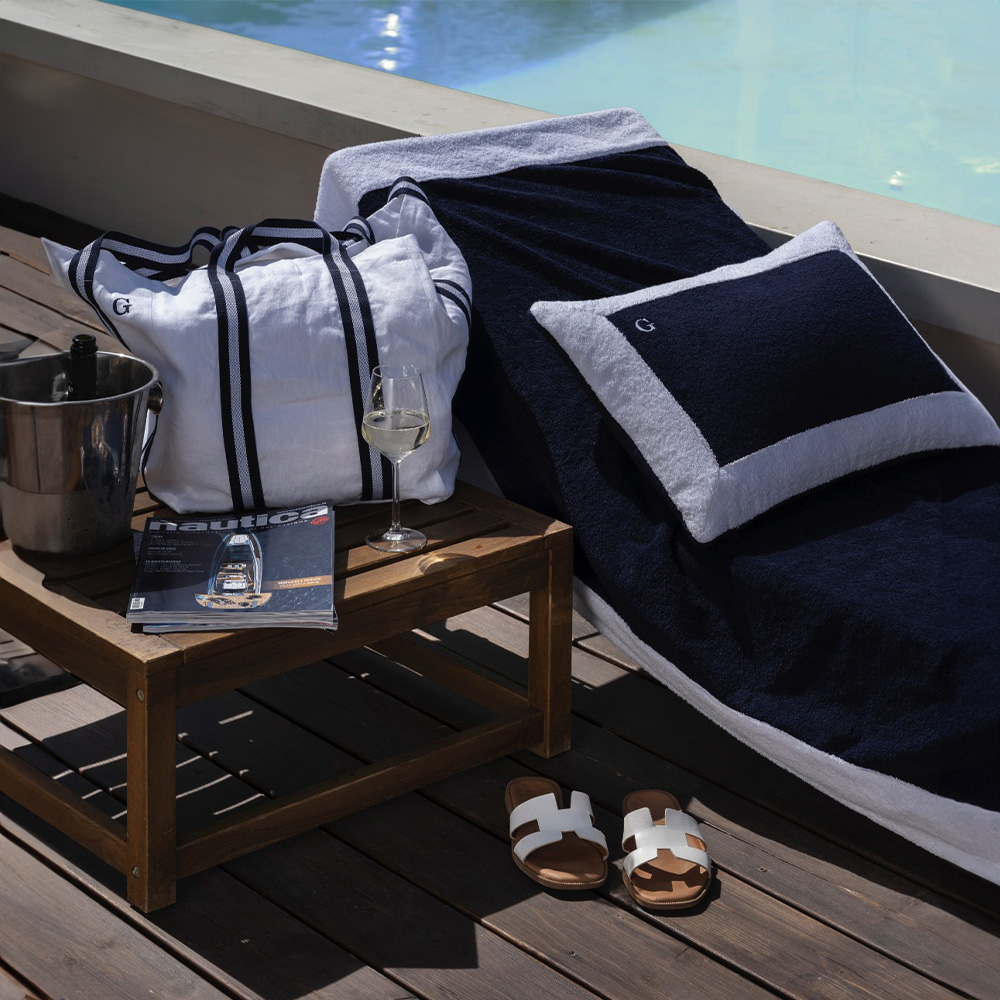 Telo Mare Blu/Bianco - Forte dei Marmi 