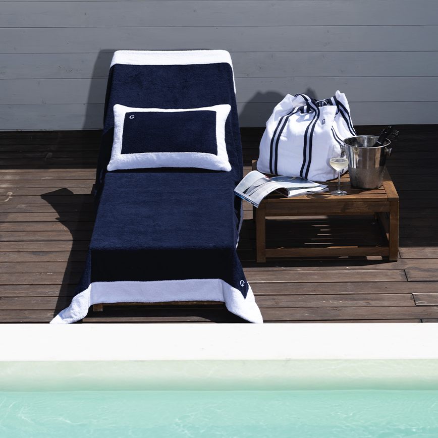 Telo Mare Blu/Bianco - Forte dei Marmi 