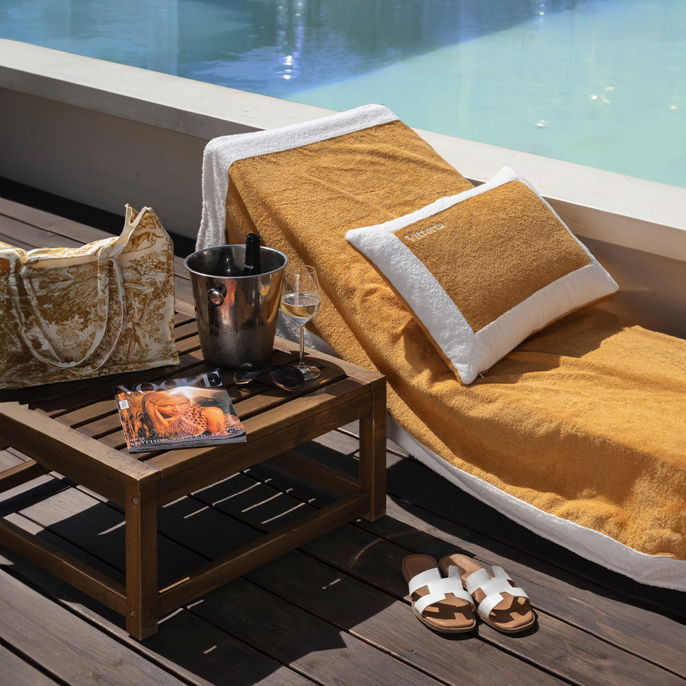 Telo Mare Ocra/Avorio - Forte dei Marmi 