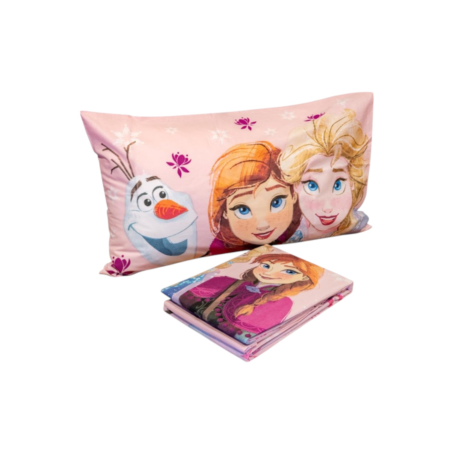 Completo letto una piazza in puro cotone - Frozen