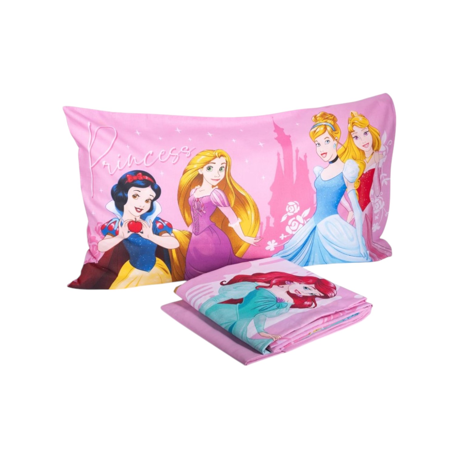 Completo letto una piazza in puro cotone - Princess