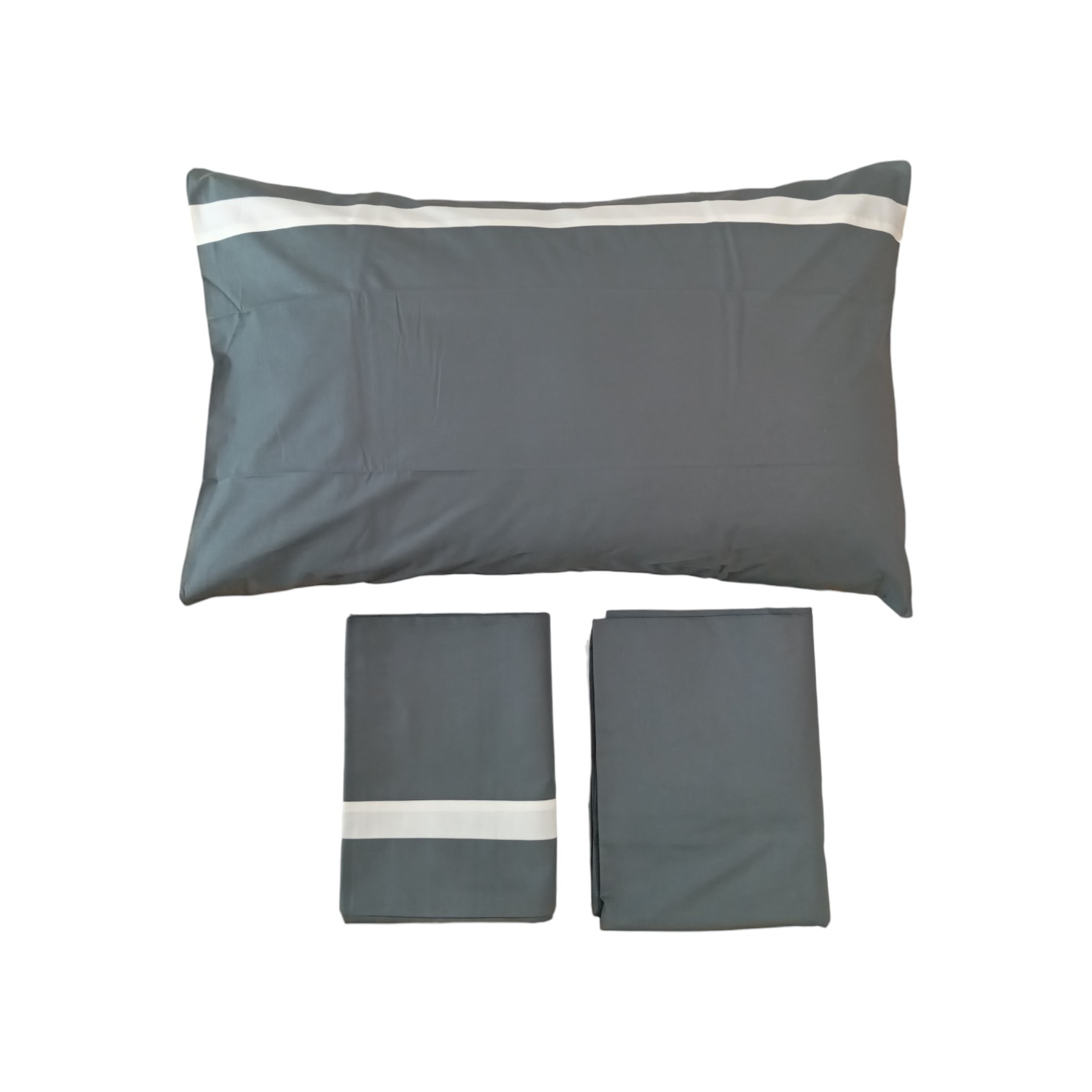 Completo letto Stefy una piazza in puro cotone - londra