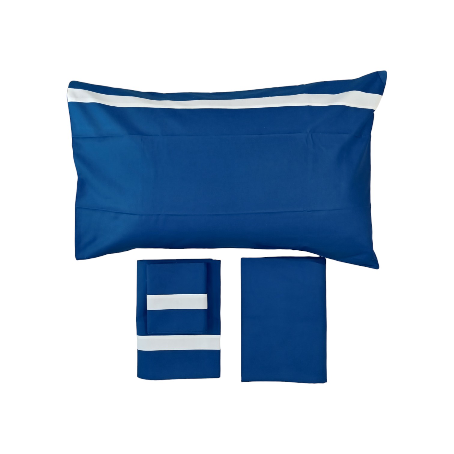 Completo letto matrimoniale Stefy - blu