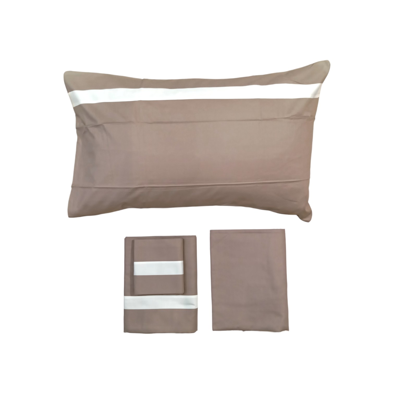 Completo letto francese Stefy in puro cotone - prisma