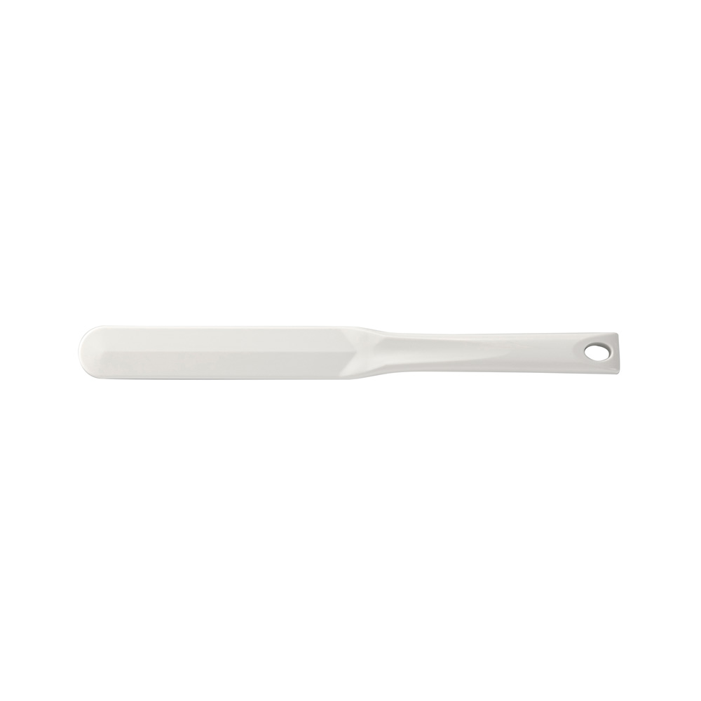 Smooth rigid spatula