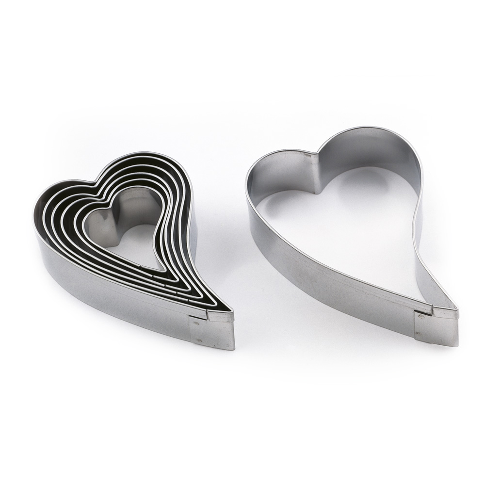 Set de coupe-pâte en forme de cœur - 3