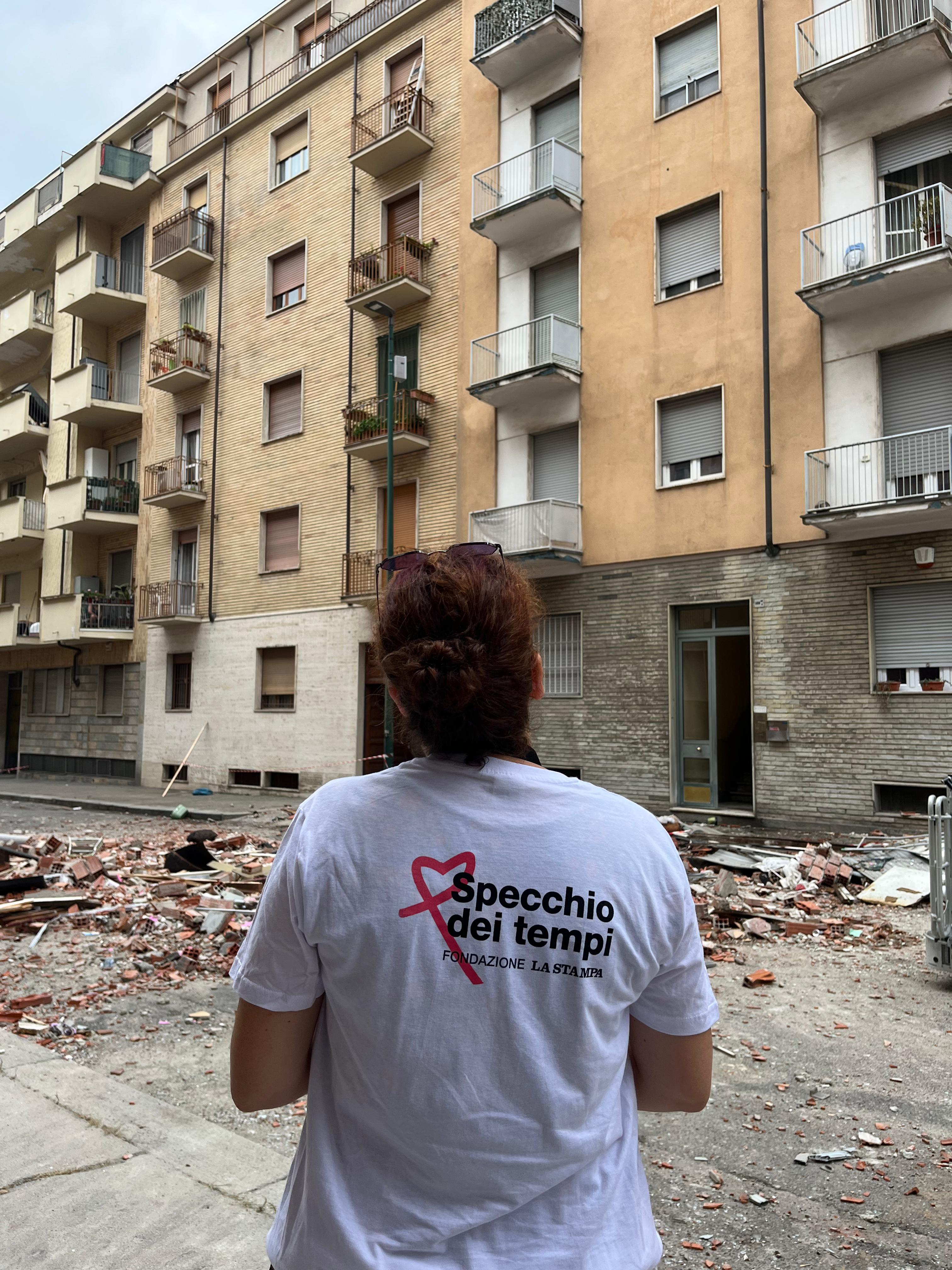 Esplosione in via Nizza-alt