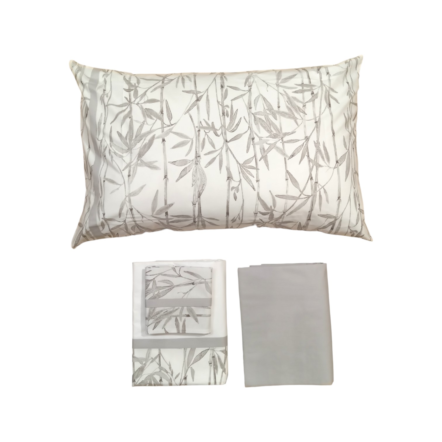 Completo letto matrimoniale Bambù