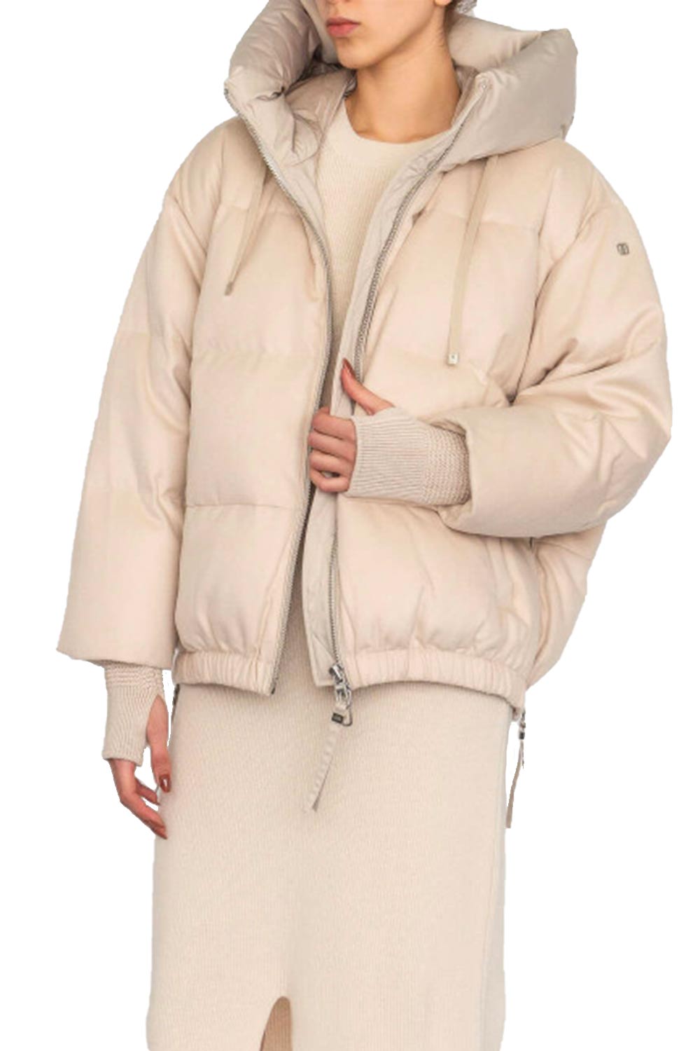 Piumino con Aperture Laterali