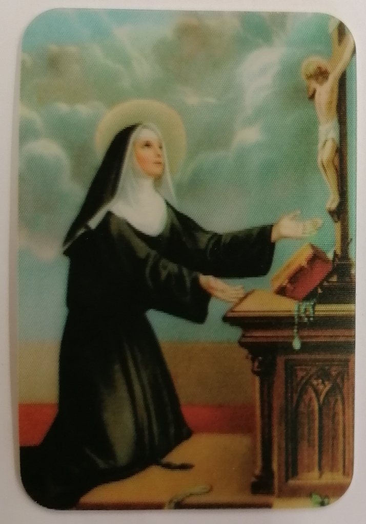 Santino Santa Rita cm 8,5x5,5 (25 pezzi)