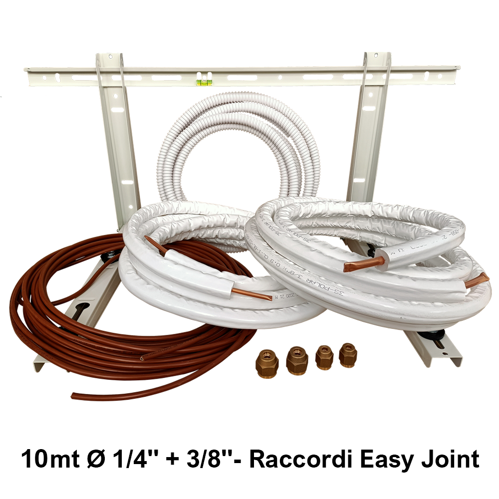 Kit Installazione Mini-split Kit Installazione 25 Piedi Per Mini Split Pompa Di Calore, Tubo 1/4-1/2 - Findmall Tubazioni Aria Condizionata - Foto 14