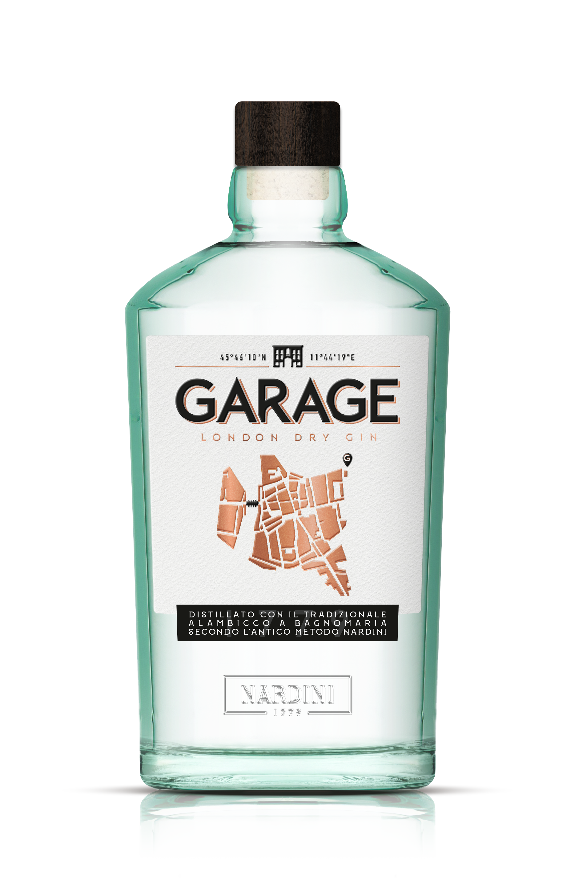 Garage London Dry Gin 70 cl 45% vol. box