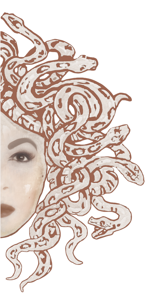 Parte destra della Medusa