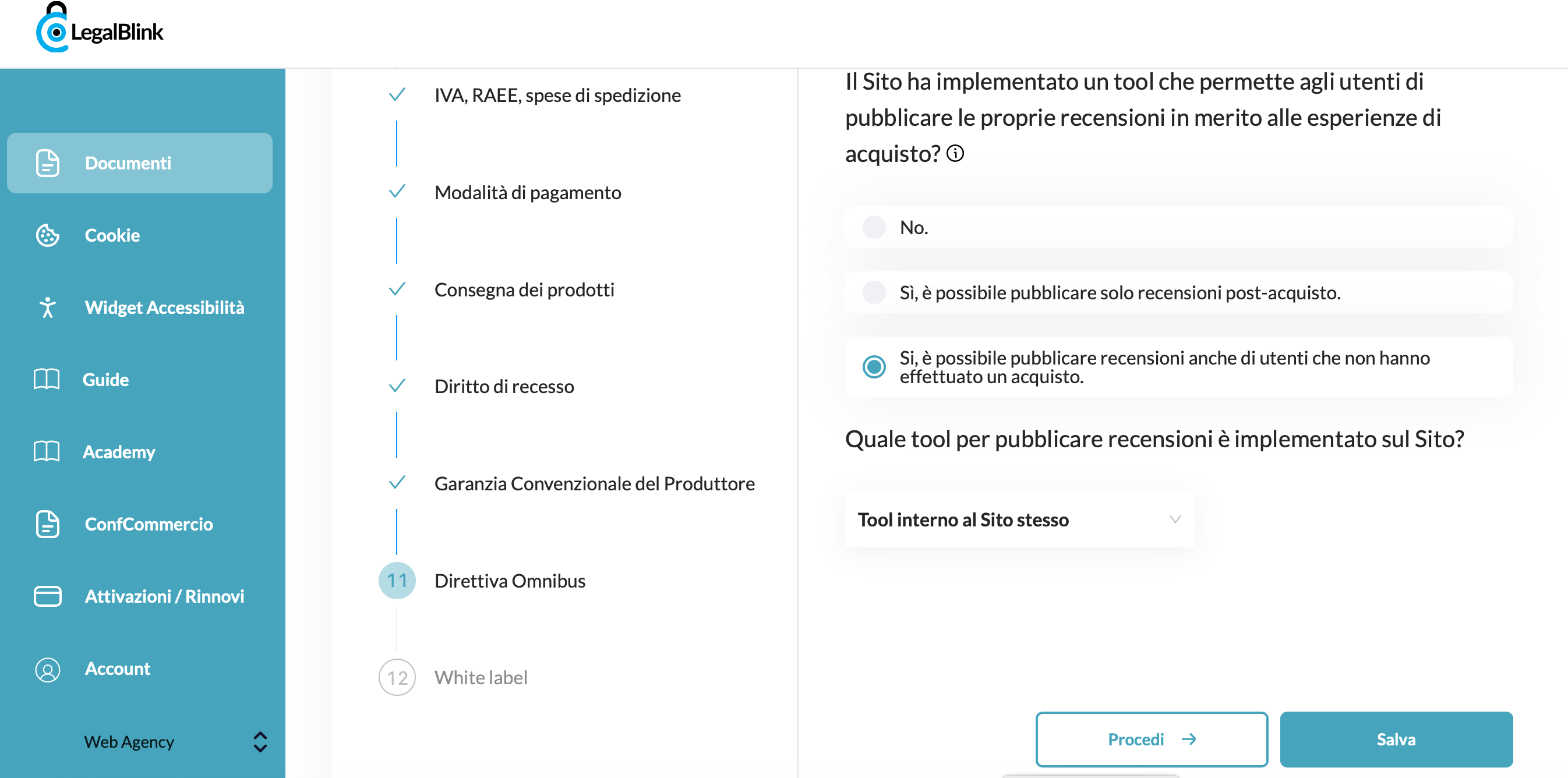 legalblink conforme alla omnibus