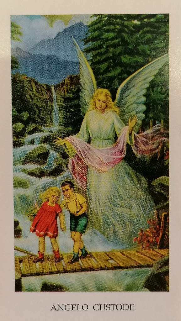 Santino Angelo Custode cm 10,5x6 (100 pezzi)