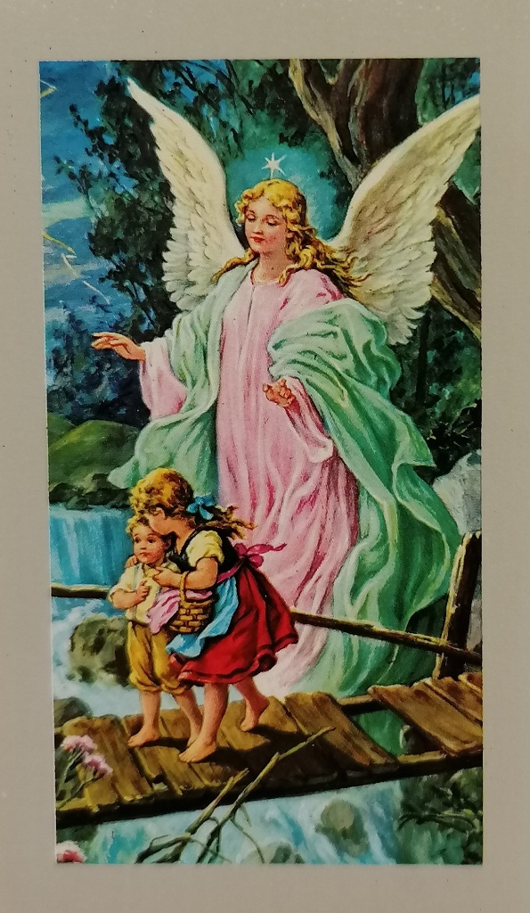 Santino Angelo Custode cm 7x4 (100 pezzi)