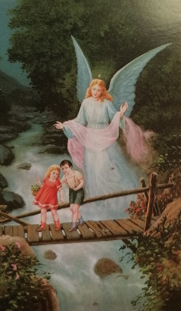 Santino Angelo Custode cm 12x7 (50 pezzi)